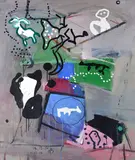 Jean Gaudaire-Thor, Untitled, 2014, Initials and date at the bottom center.