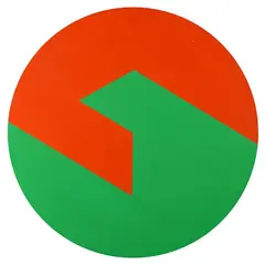 Edoardo Landi, Virtual cube in sphere, 1999, On the back: signature