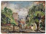 Landscape by Emilio Vedova, offered Oct 2025
