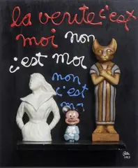 Ben Vautier, La Verite C'Est Moi, 2003