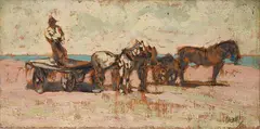 Giuseppe Caselli, Carri con cavalli
