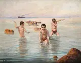 Guglielmo Micheli, Il bagno
