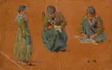 Luigi Nono, Studi di figura