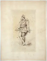 Spadaccino by Giovanni Fattori, 1865, offered Sep 2025