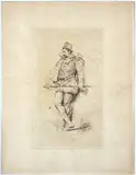 Spadaccino by Giovanni Fattori, 1865, offered Sep 2025