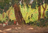 Giovanni Lomi, Nel bosco