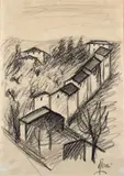 Paesaggio by Ottone Rosai, offered Sep 2025