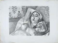 Le repos du modèle by Henri Matisse, 1922, offered Sep 2025
