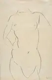 Henri Matisse, Torse de face, 1922