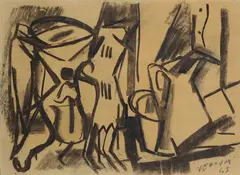 Natura morta by Emilio Vedova, 1943, offered Sep 2025
