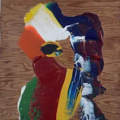 Paul Jenkins, Untitled, Signature lower right.