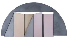 Giuseppe Uncini, Residences, 1983, On the back: signature