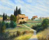 Landscape by Nino Tirinnanzi, offered May 2025