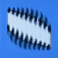 Gioppe Di Bella, Diagonal X, 1988, On the back: signature