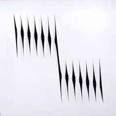Gioppe Di Bella, Two souls, 1987, On the back: signature