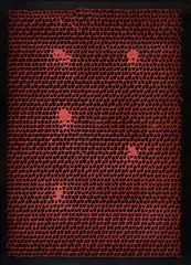 Alveoles by Bernard Aubertin, 1990, On the back: signature, offered May 2025