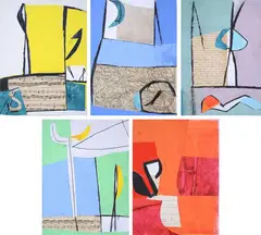 The Mental Equator by Tommaso Cascella, 2023, Five works, offered May 2025