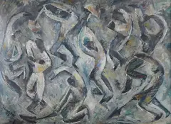 Candombe by Juana Lumerman, 1948, offered May 2025