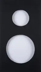 Volume by (Edoarda Maino) Dadamaino, 1959, On the back: on the frame, offered May 2025