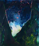 Untitled by Mario Schifano, 1994, On the back: signature. The work is registered at the General Archive of the Works of Mario Scifano with no., offered May 2025