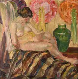 Jules Eugene Pages, Naked on the sofa
