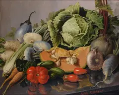 Still life by Attilio Forghieri Carpigiani, Signature lower right., offered May 2025