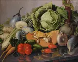 Attilio Forghieri Carpigiani, Still life, Signature lower right.