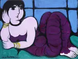Odalisque by Domenico Cantatore, offered Apr 2025