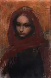 Figure by Pietro Annigoni, 1968, Signature and date on the left of the composition., offered Apr 2025