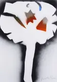 Tree by Giosetta Fioroni, Signature lower right. Author's authentication on photo., offered Apr 2025