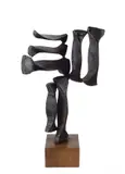 Simon Benetton, Module in harmony, 1970, Iron sculpture