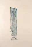 Untitled by Mario Schifano, Signature at the bottom center. The work is registered at the Mario Schifano Foundation with the n. SM, offered Apr 2025