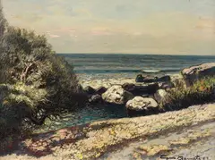 Navy by Gino Romiti, 1963, Signature and date lower right., offered Apr 2025