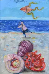 Uomo con aquilone by Antonio Possenti, offered Feb 2025