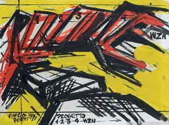 Vinicio Berti, Progetto 1-2-3-4-WZN, 1971
