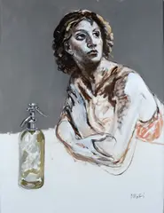Ritratto di donna by Alberto Sughi, offered Feb 2025