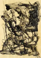 Emilio Vedova, Senza titolo, 1966