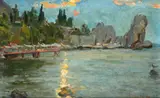 Sergei Ivanovich Grosh, Marina all'alba, 1974