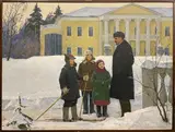 Sergey Nikolaevich Lysenko, Lenin con bambini, 1973