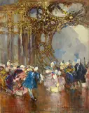 Antonino Calcagnadoro, Al ballo, 1921
