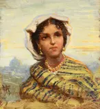Giacomo Mantegazza, Ritratto di popolana