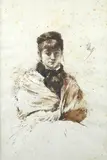Domenico Morelli, Ritratto di ragazza