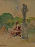 Eduardo Dalbono, Ai giardini