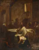 Domenico Morelli, La Maddalena ai piedi di Gesù