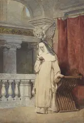 Francesco Coleman, Momento di preghiera, 1882