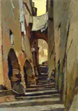 Vicolo a Capoliveri by Carlo Domenici, offered Feb 2025