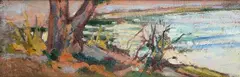 Scorcio di paesaggio by Ulvi Liegi, offered Feb 2025