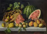Michelangelo Meucci, Natura morta con frutta