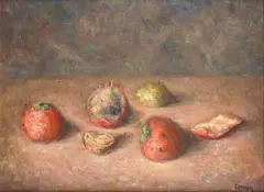 Pomegranates by Fiorenzo Tomea, 1942, offered Dec 2024