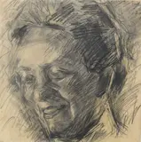 Umberto Boccioni, Study for the portrait of Mrs. Meta Quarck